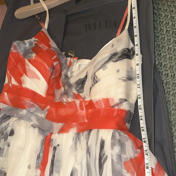 NWOT Anthropologie x BHLDN Beth Bowley Neela Silk Tiered wedding floral Dress 8